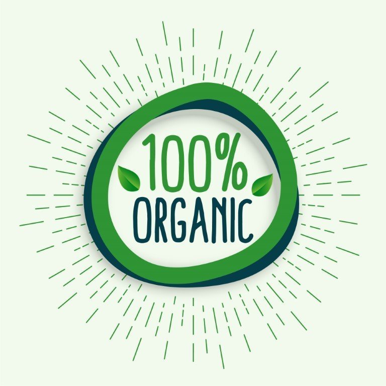 fresh healthy natural organic food symbol icon logo