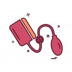 Blood Pressure icon design vector