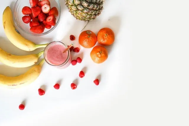 healthy fruits on the table